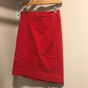 J Crew Factory Cotton Pencil Skirt